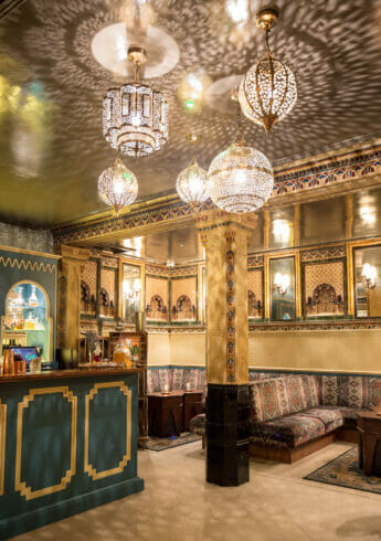 Victorian Bathhouse interior
